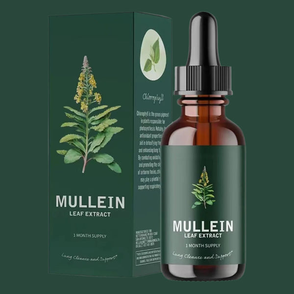 Mullein Leaf Drops: Cleanse & Refresh Your Lungs