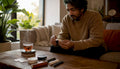 Person examining smoke-free nicotine alternative products