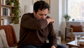 Adult managing a lingering cough after quitting