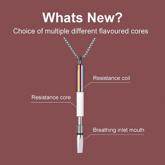 BreatheFree: resistance necklace