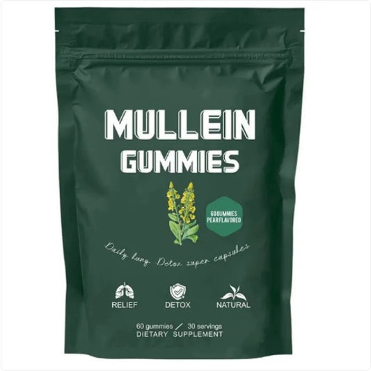 Mullein Gummies: Detox Your Lungs