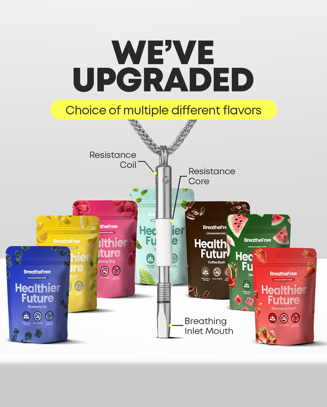 BreatheFree Resistance Necklace