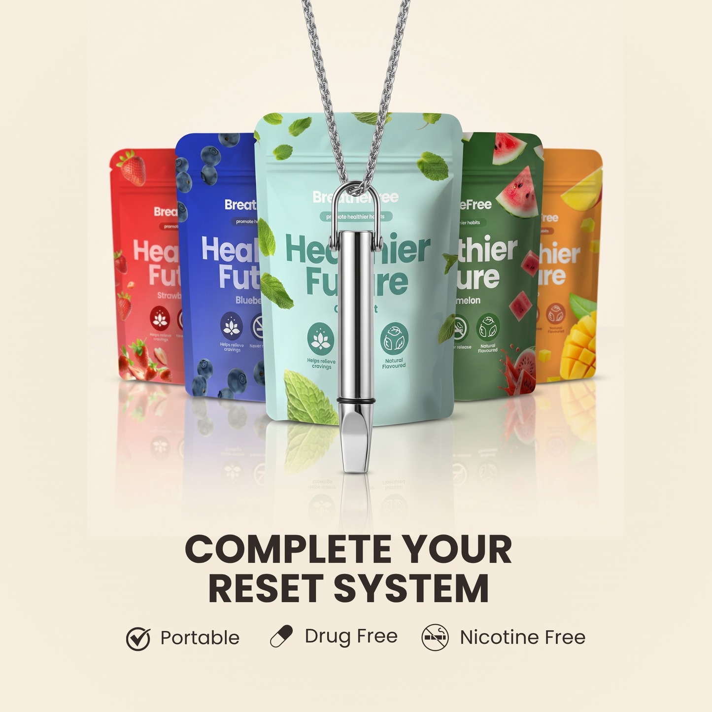 BreatheFree Resistance Necklace