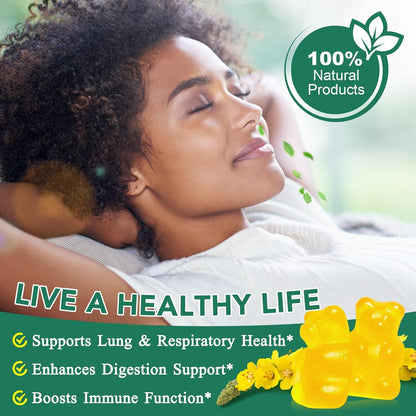 Mullein Gummies: Detox Your Lungs